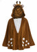 Manteau de cerf de la forêt de Noël marron des années 1940
