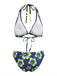 1960s Floral Tropical Bikini - vintage fashion, retro style