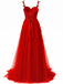 Robe longue rose tulle dentelle fines bretelles 1930s