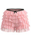 Mini-shorts en dentelle unie années 1950