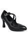 Chaussures talons hauts vintage brides croisées et détails brogues