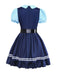 Ensemble chemise et robe deux pièces style Officier Lapine des années 1960