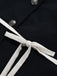 [Prévente] 2PCS Ensemble Veste à Revers avec Ceinture et Jupe Sirène à Ourlet en Tulle Années 1960 - 8