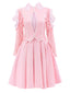 Ensemble de costumes Glinda rose inspiré de WICKED des années 1960