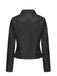 Veste de moto en cuir à fermeture éclair multiple années 1960