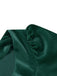 Robe de Noël en velours col carré manches longues des années 1950