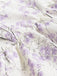 Combishort bretelles spaghetti violette floral années 1970