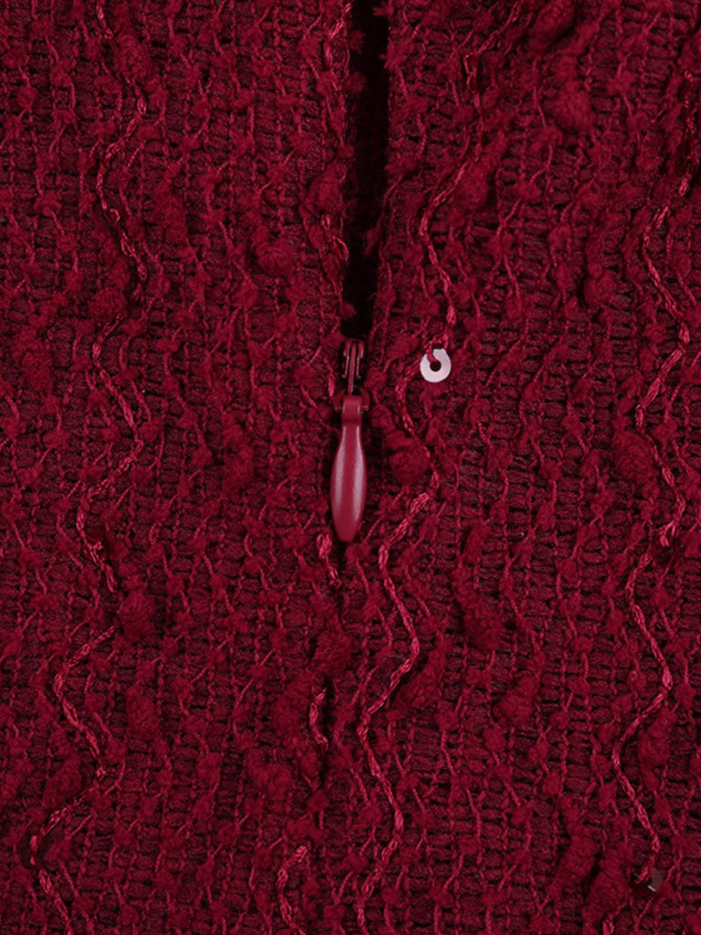 Robe longue bustier à lacets unie années 1930