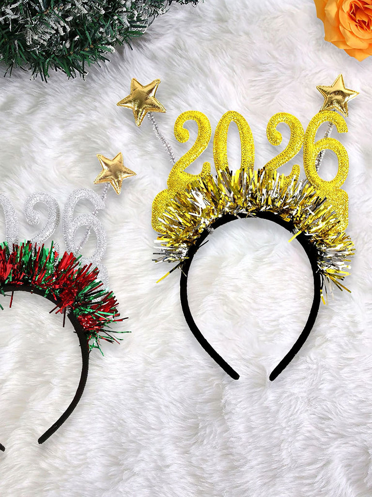 Bandeau à étoiles pour la fête du Nouvel An 2026