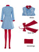 Ensemble de costumes de cosplay Gaga Die With a Smile des années 1950