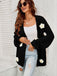Gilet en maille manches longues motif marguerite 3D années 1930