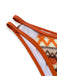 Bohème Géométrique Tricot Halter Ensemble Bikini Années 1970 6