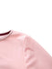 Robe rose manches longues et ourlet volants style années 60