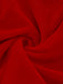 Robe rouge et verte à bordure en fourrure Grinch des années 1940