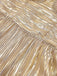 Robe à bretelles spaghetti métallisée dorée des années 1930