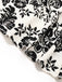 Robe mi-longue à fleurs à manches courtes années 1970