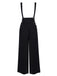 Pantalon noire à Bretelles Unies des Années 1930