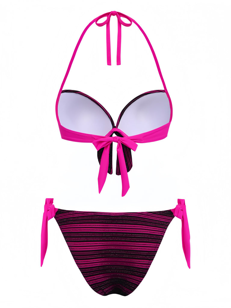 Purple 1960s Bikini - vintage fashion, retro style