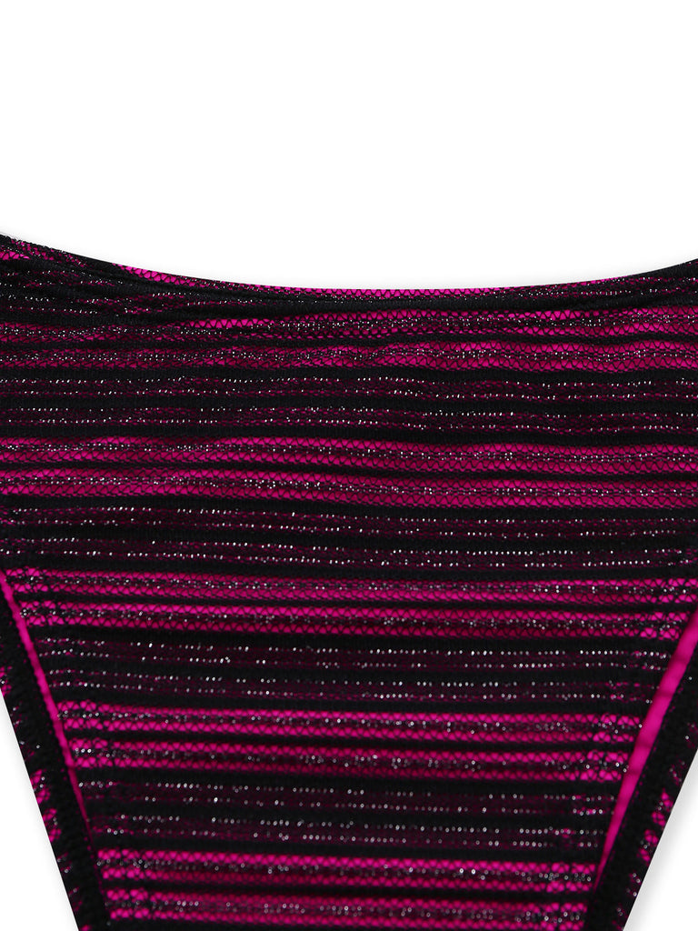 Purple 1960s Bikini - vintage fashion, retro style