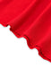 Close-up of red fabric with a white background