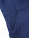 Combishort en jean bleu en coton années 1970