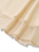 Robe de cocktail champagne en tulle satiné années 1950