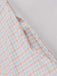 Robe blanche à bretelles spaghetti et carreaux vichy des années 1950