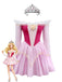 Robe princesse rose en tulle à épaules dénudées style Pinkie Pie des années 1940