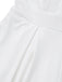 Combinaison pantalon unie col V profond et jambes ultra-larges années 1970