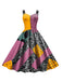 Robe multicolore Sally de L'Étrange Noël de Monsieur Jack des années 1950