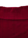 Pull tricoté rouge à épaules dénudées années 1950