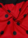 Ensemble de costumes de cosplay Miraculous Bubble rouge des années 1960