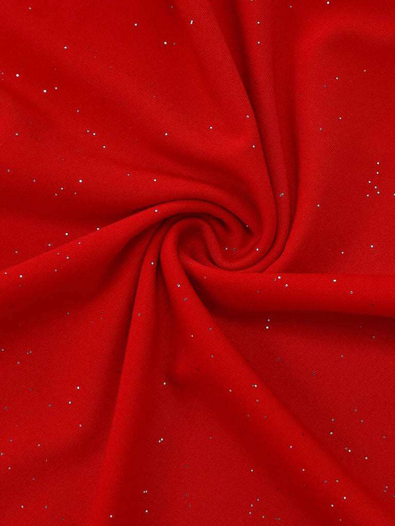 Robe sirène à épaules dénudées et paillettes des années 1930