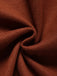 [Prévente] Manteau marron à capuche boutonné en fausse laine années 1950