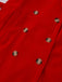 Trench-coat uni à double boutonnage des années 1950