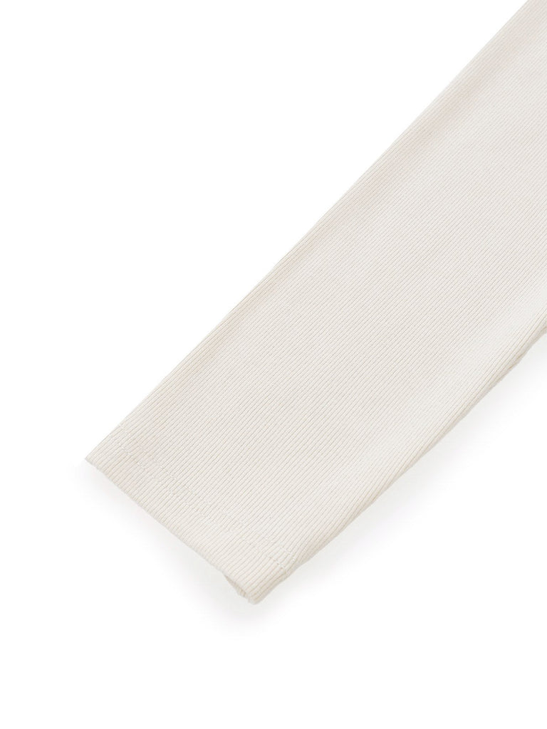Robe plissée beige et verte en maille épaules dénudées années 50