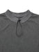 Robe plissée en cuir tricoté gris des années 1970