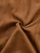 Robe marron en faux daim brodé de fleurs col chemise des années 1970