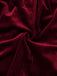 Robe courte en velours uni à col carré des années 1970