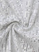 Robe argentée à paillettes asymétrique une épaule et fendue sur le côté années 1920