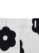 2PCS haut col roulé noir et jupe fleurie années 30
