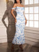 Robe Bodycon Épaules Dénudées Fleurs Maille Ruchée Années 80