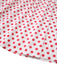Robe Rouge Pois Col Carré Bretelles Larges Années 50