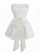 Robe bustier en tulle à paillettes et dos noué années 1960