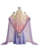 Robe Cosplay Padmé Amidala Star Wars Dégradé Violet