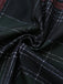 Robe chemise à carreaux, col à revers et ceinture Années 1970 - 6