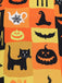 Robe col reine à lacets pour Halloween des années 1950