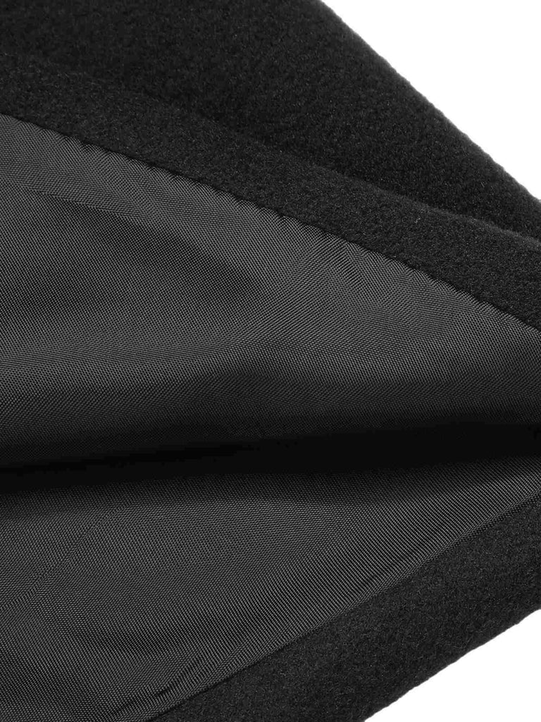 [Prévente] Manteau slim à revers couleur unie des années 1950