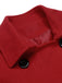 [Prévente] Manteau slim à revers couleur unie des années 1950
