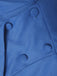 Manteau à revers larges et manches lanternes unies des années 1960